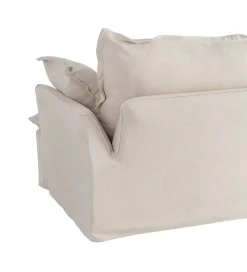 Zona-Design Fotel PLAZESO 115 cm beżowy
