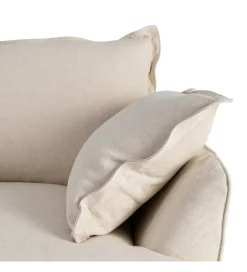Zona-Design Fotel PLAZESO 115 cm beżowy