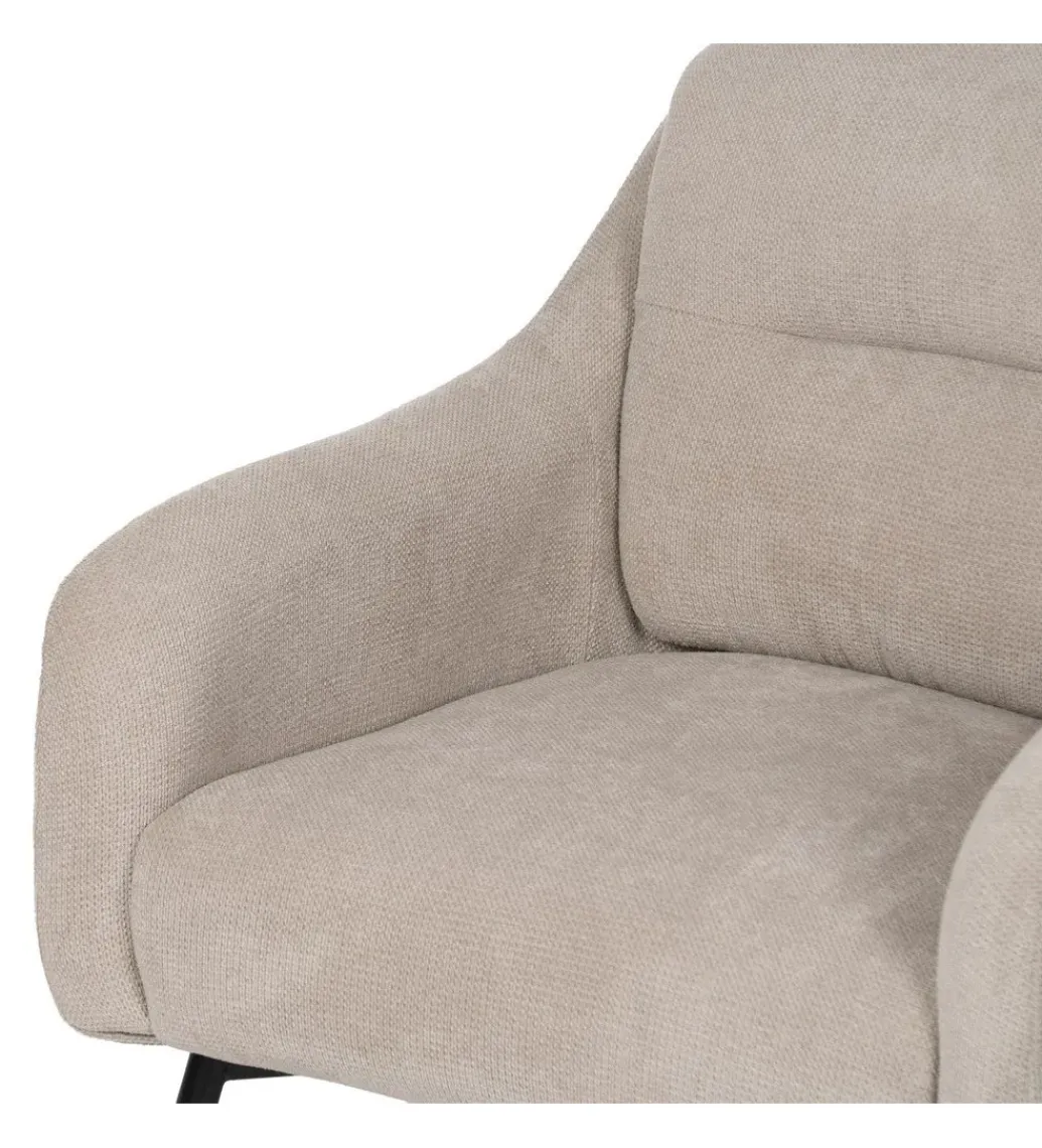 Zona-Design Fotel PODATERMA 79 cm beżowy