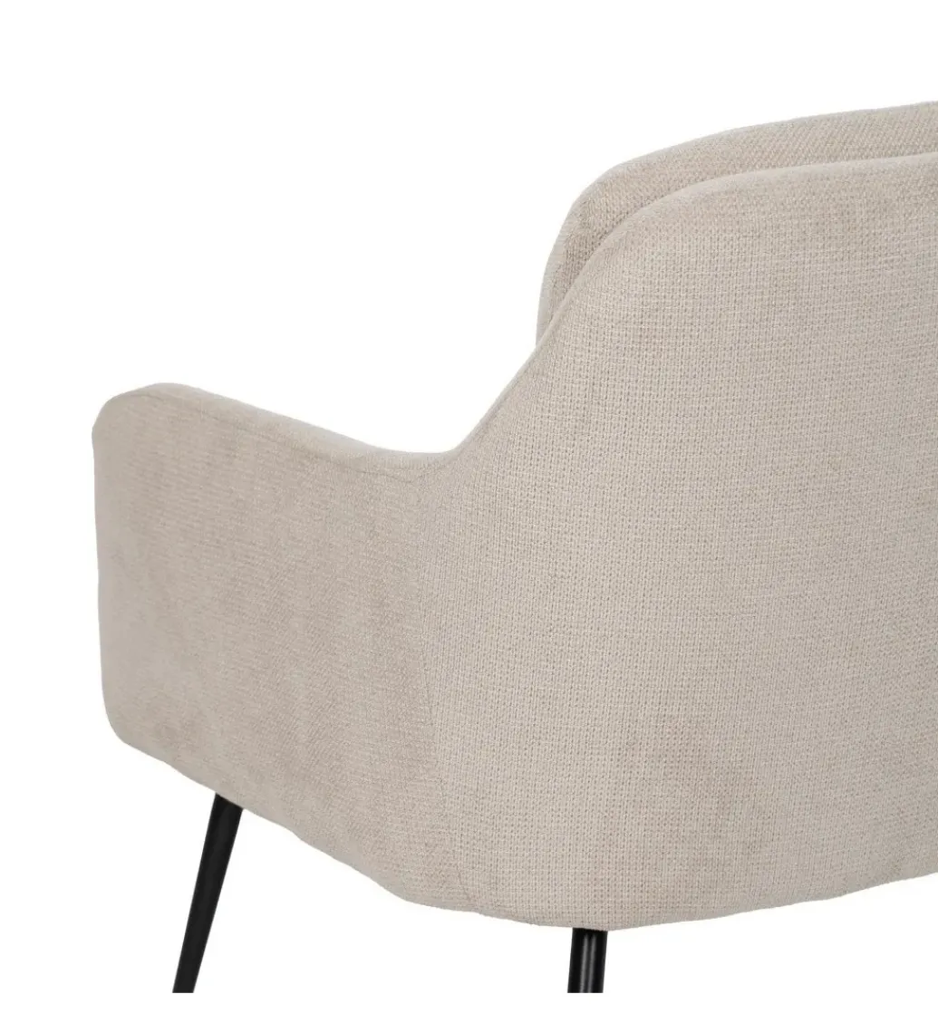 Zona-Design Fotel PODATERMA 79 cm beżowy
