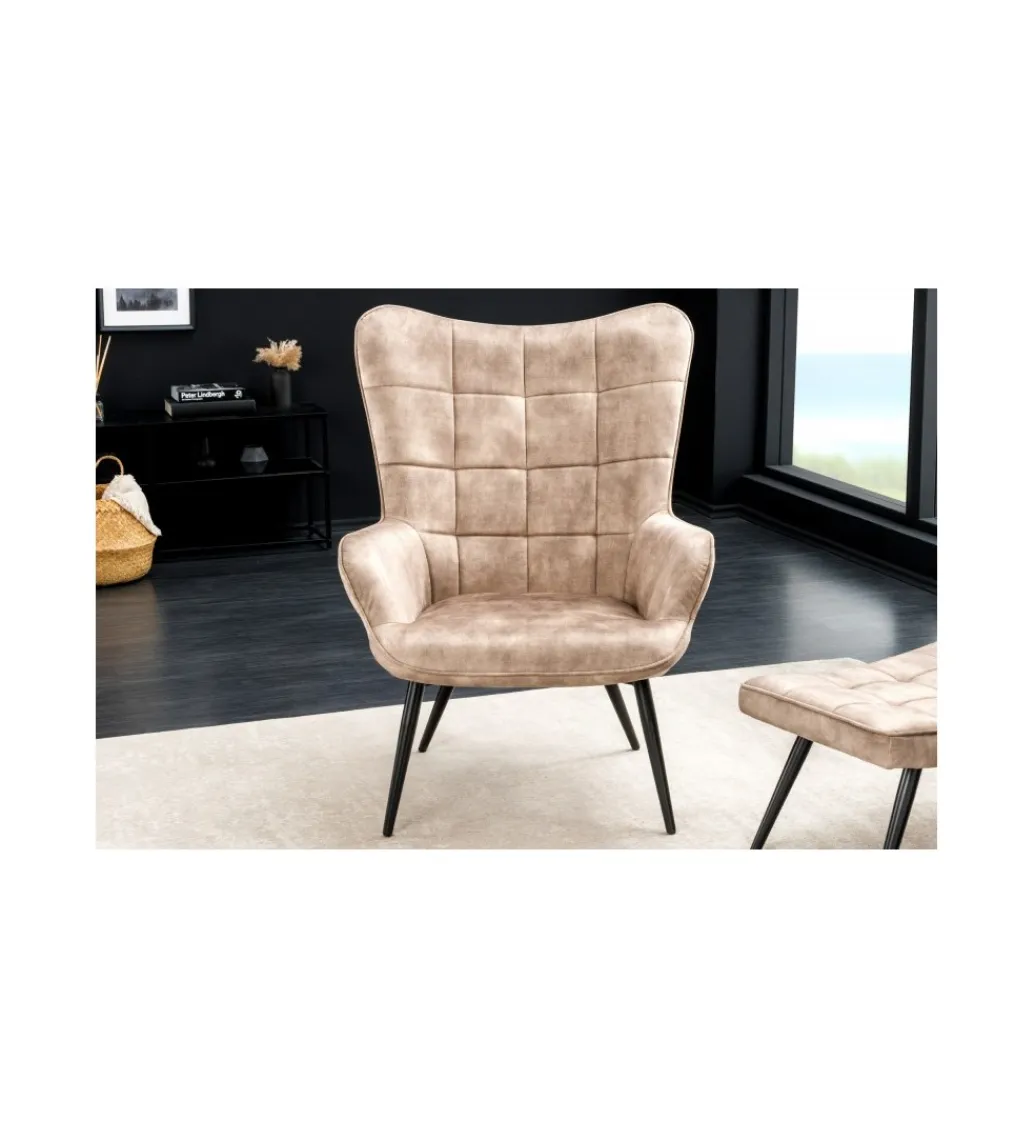 Invicta Interior Fotel RAMIRO scandinavia bezowy