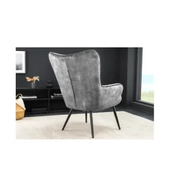 Invicta Interior Fotel RAMIRO scandinavia szary