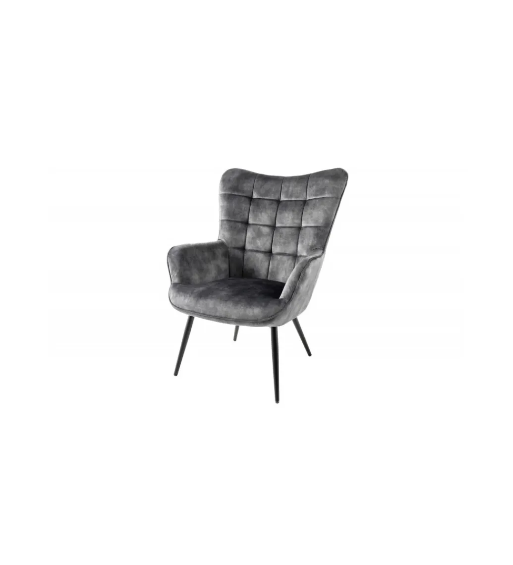 Invicta Interior Fotel RAMIRO scandinavia szary