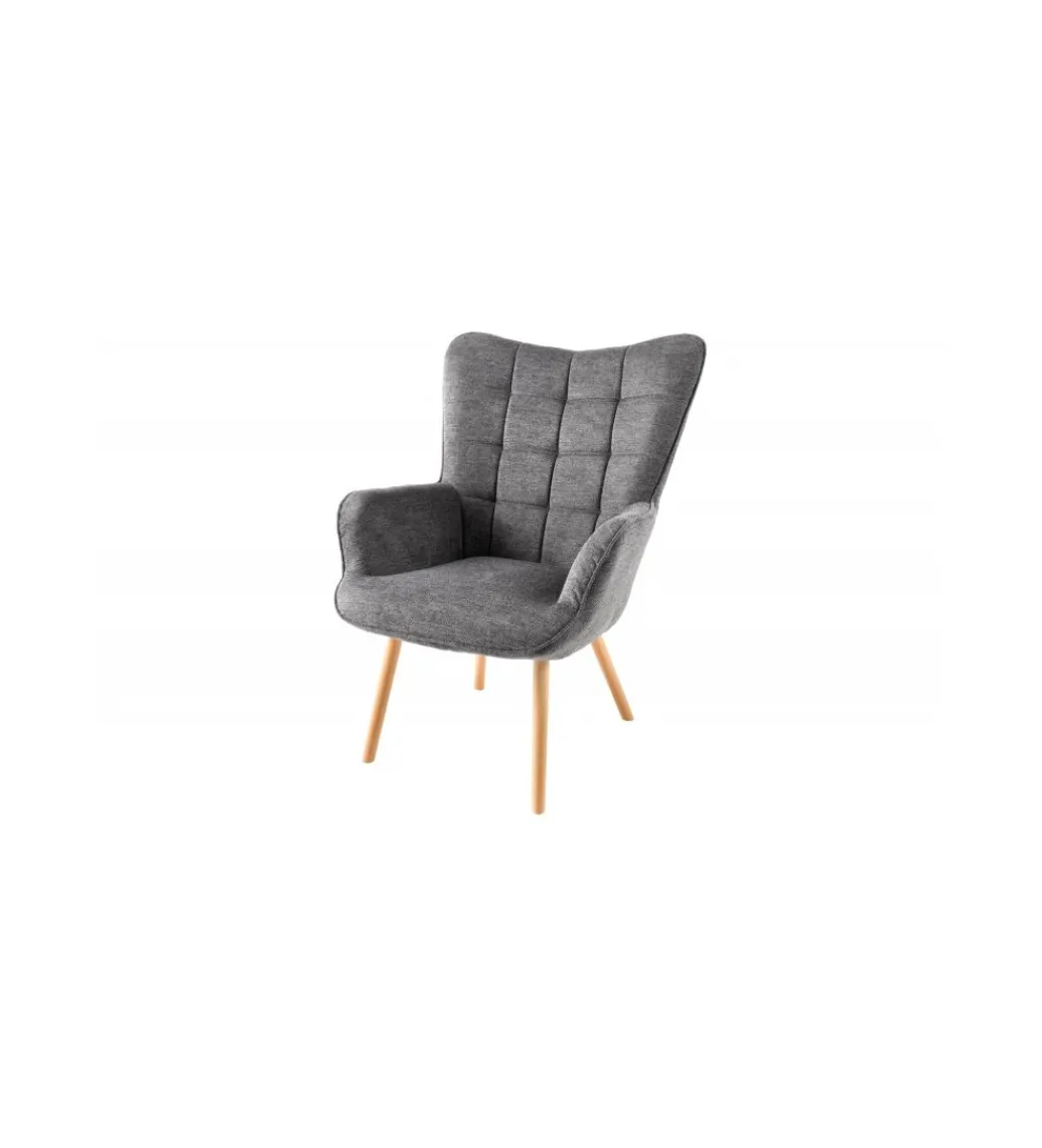 Invicta Interior Fotel RAMIRO szary