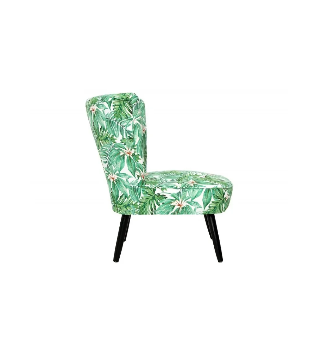 Invicta Interior Fotel Retro Sixties Paradi zielony