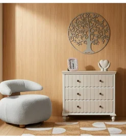 Exclusivas Fotel ROELATONA 77 cm beżowe