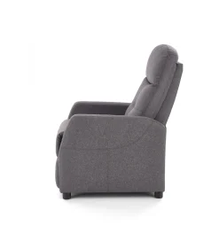 Halmar Fotel rozkładany FELIPE 64 cm szary