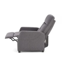 Halmar Fotel rozkładany FELIPE 64 cm szary