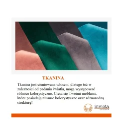 Invicta Interior Fotel Scarlett szmaragdowo zielony