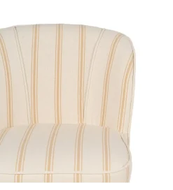 Zona-Design Fotel STRIMERS 73 cm miodowy w paski