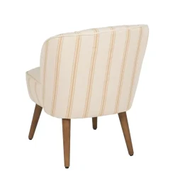 Zona-Design Fotel STRIMERS 73 cm miodowy w paski
