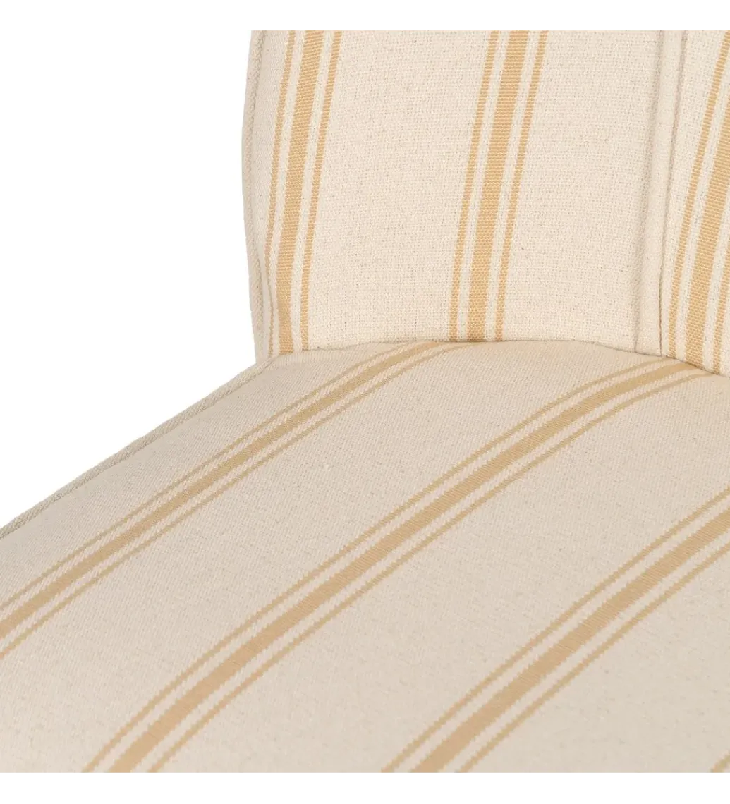 Zona-Design Fotel STRIMERS 73 cm miodowy w paski