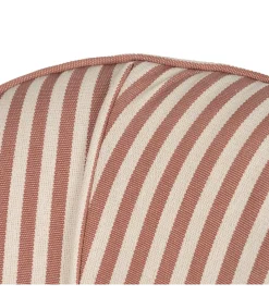 Zona-Design Fotel STRIMERS 73 cm terrakota w paski