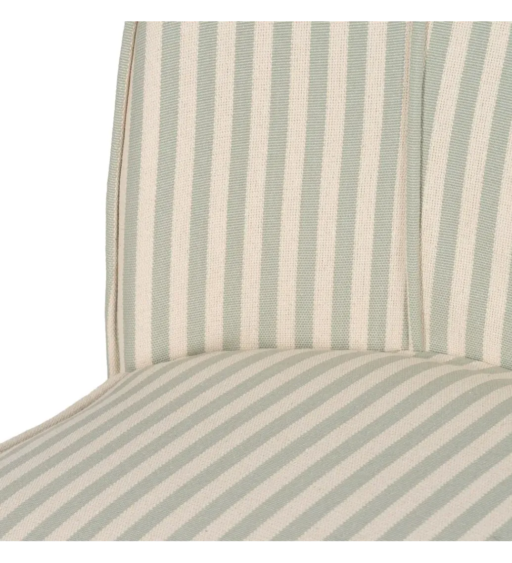 Zona-Design Fotel STRIMERS 73 cm zielony w paski