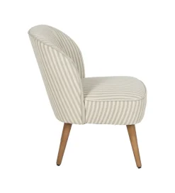Zona-Design Fotel STRIMERS 73 cm zielony w paski