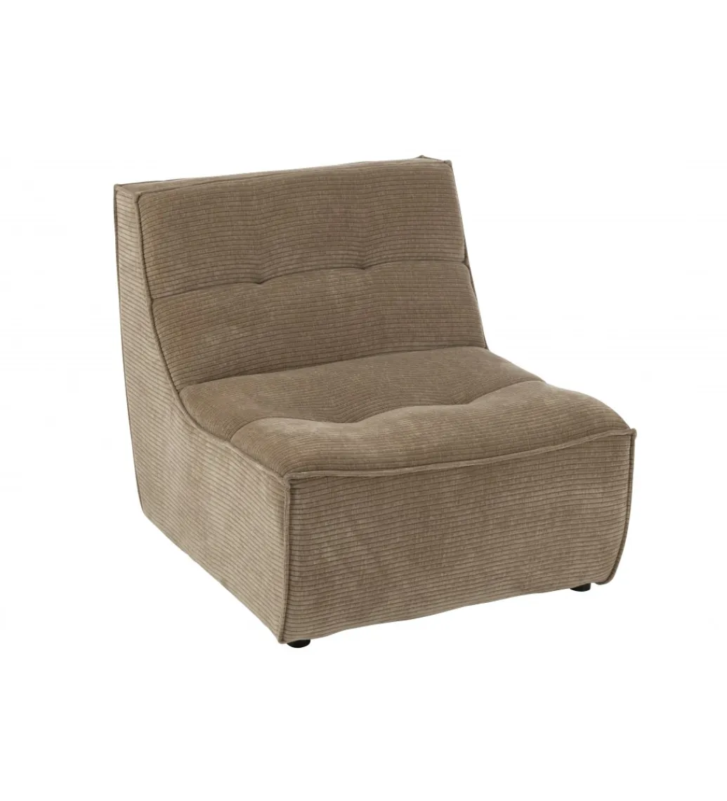 J-Line Fotel Tyche taupe