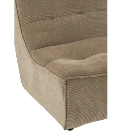 J-Line Fotel Tyche taupe