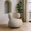 DENZO Fotel URATA 75 cm beige