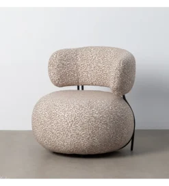 DENZO Fotel URATA 75 cm beige