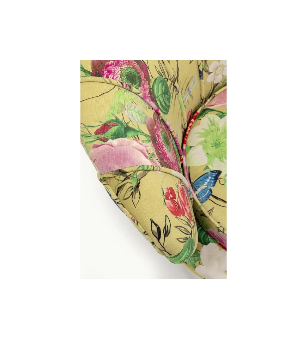 KARE Fotel WATER LILY FLOWER 77 cm wielokolorowy