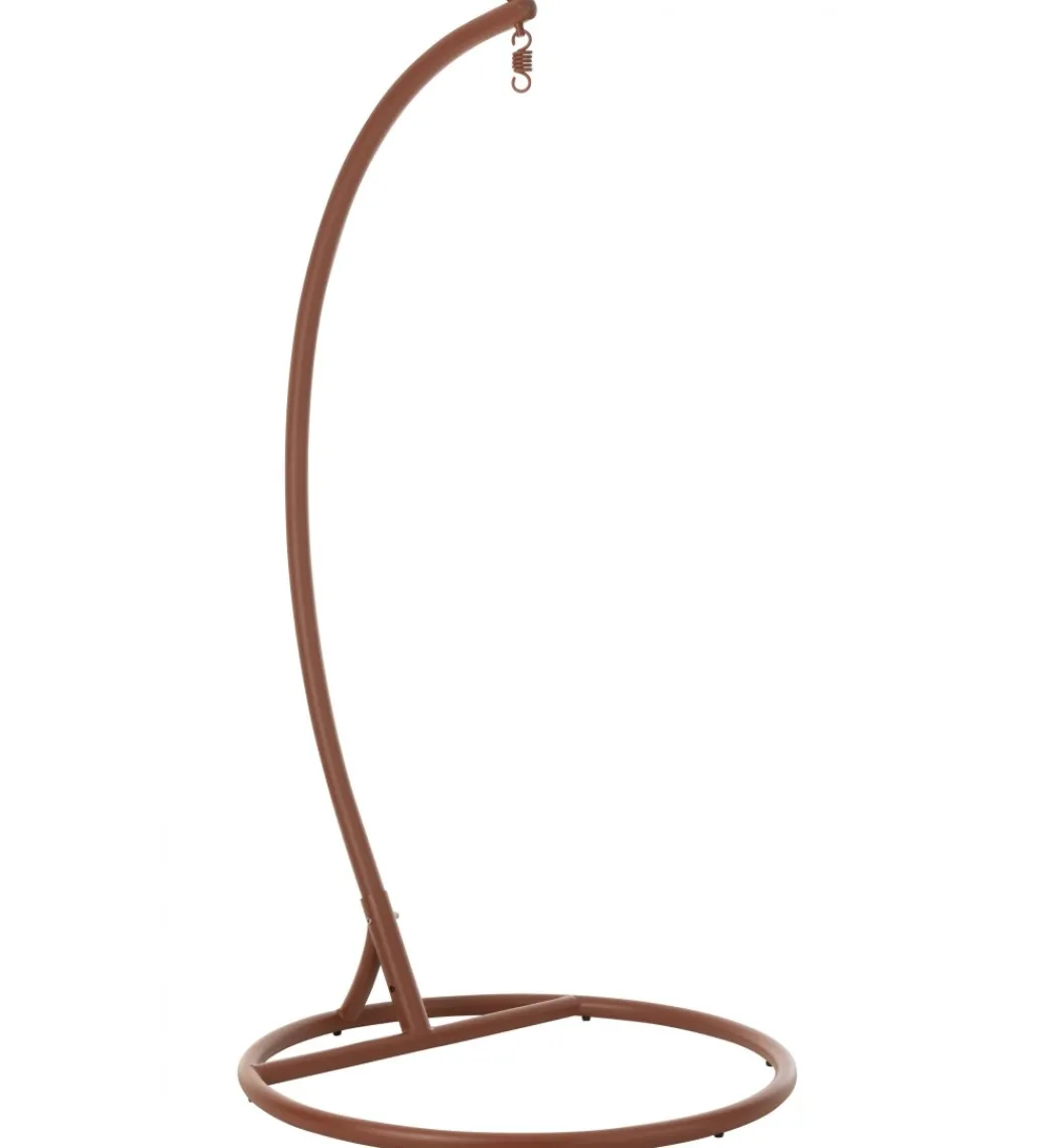 J-Line Fotel wiszący EGGA 195 cm czerwony