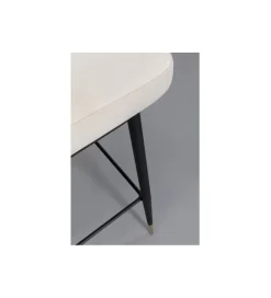 KARE Hoker HOJAS 100 cm beżowy