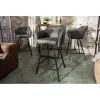Invicta Interior Hoker Loft Antyczny szary