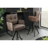 Invicta Interior Hoker obrotowy BIG GEORGE welwet taupe