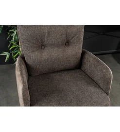 Invicta Interior Hoker obrotowy BIG GEORGE welwet taupe