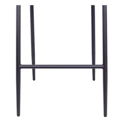 Zona-Design Hoker ogrodowy NIVA 112 cm naturalny czarny