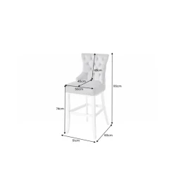 Invicta Interior Hoker OXANA Modern Barock Niebieski