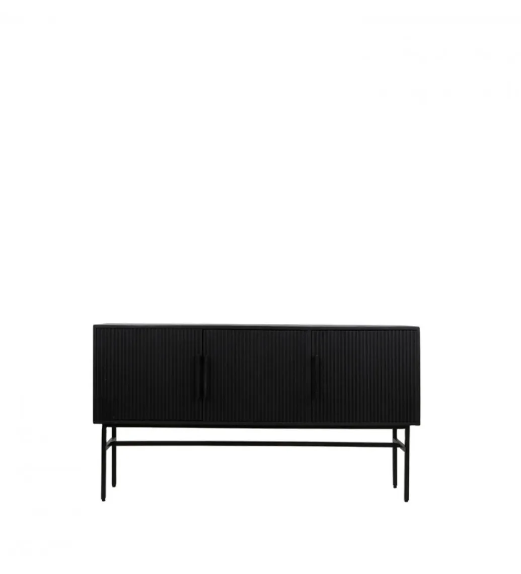 L&L Komoda ABAGE 150 cm czarna