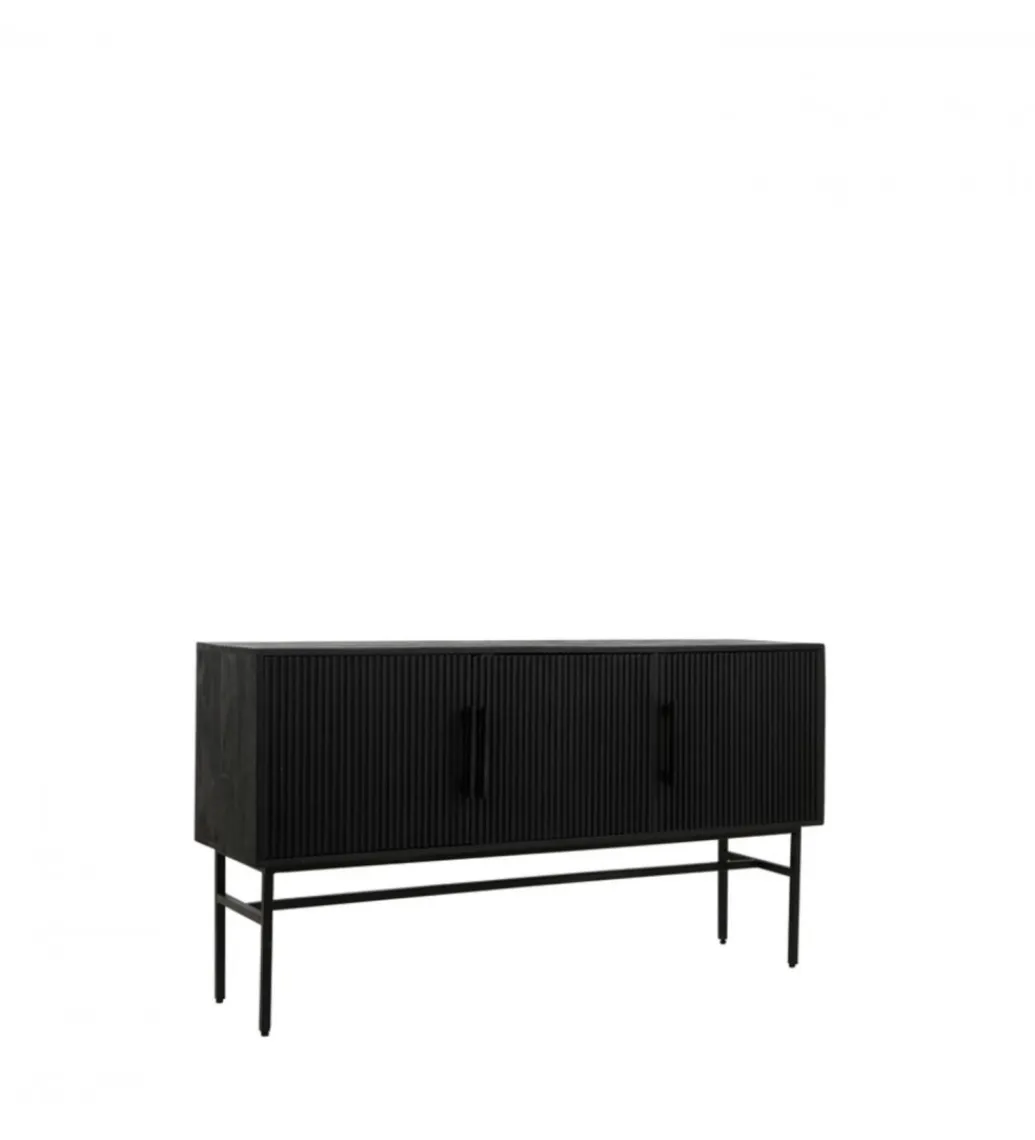 L&L Komoda ABAGE 150 cm czarna
