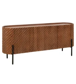 Invicta Interior - przedsprzedaż Komoda ADLON 180 cm drewno mango brązowa