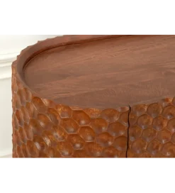 Invicta Interior - przedsprzedaż Komoda ADLON 180 cm drewno mango brązowa