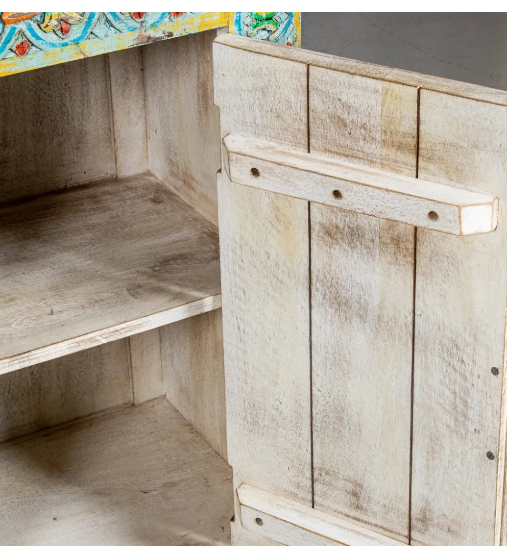 Exclusivas Komoda AENRMES 90 cm drewno mango