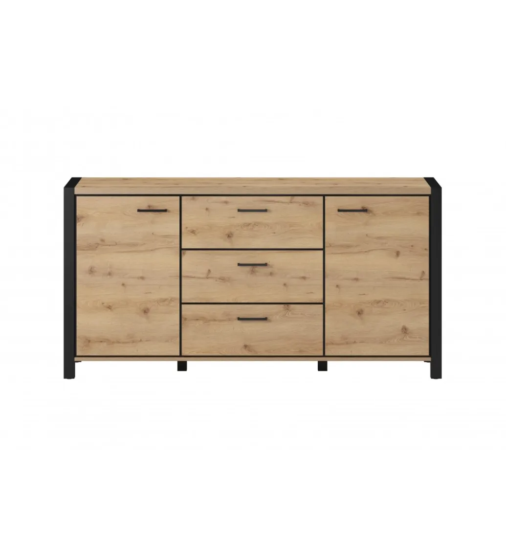 Helvetia Komoda AKTIV 180 cm w optyce dąb Taurus