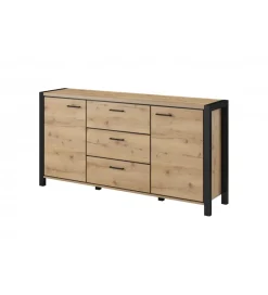 Helvetia Komoda AKTIV 180 cm w optyce dąb Taurus