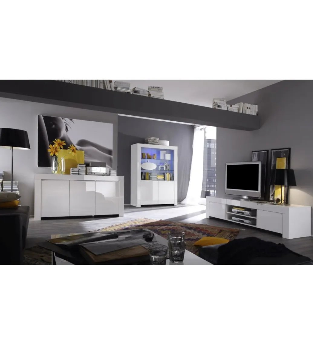 MCA Linia Włoska Komoda AMALFI 162 cm biała