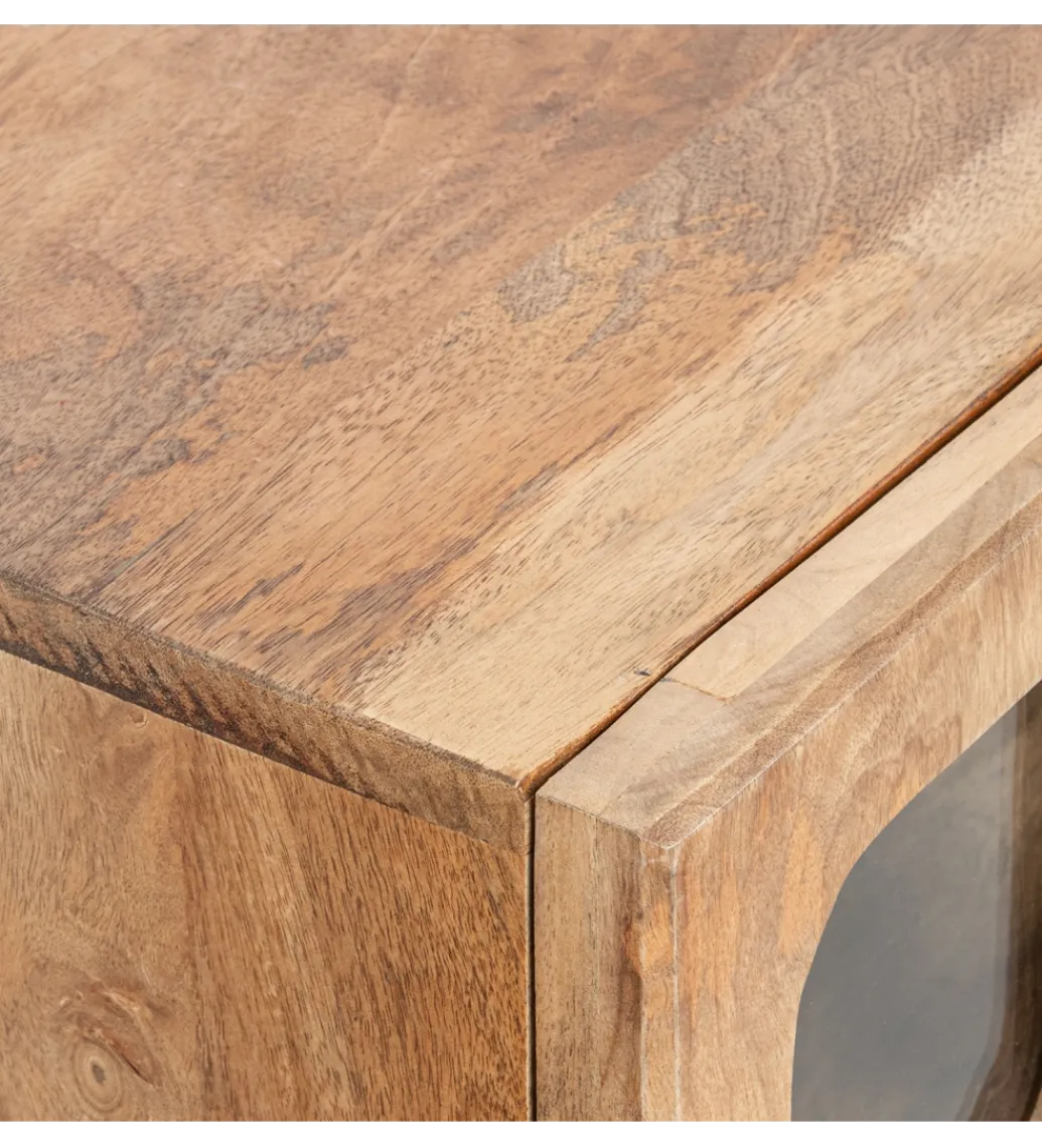 Exclusivas Komoda AMODO 152 cm drewno mango