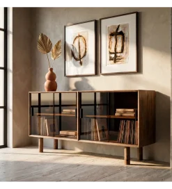 Zona-Design Komoda AMY 160 cm drewno kauczuk