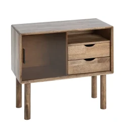 Zona-Design Komoda AMY 80 cm drewno kauczuk