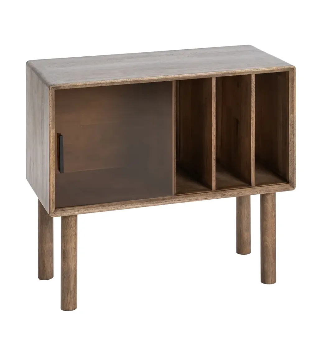 Zona-Design Komoda AMY 80 cm drewno kauczuk