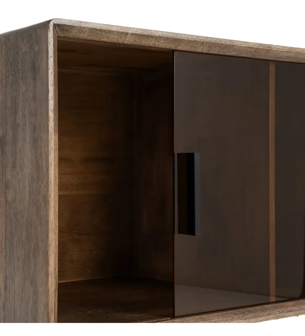 Zona-Design Komoda AMY 80 cm drewno kauczuk