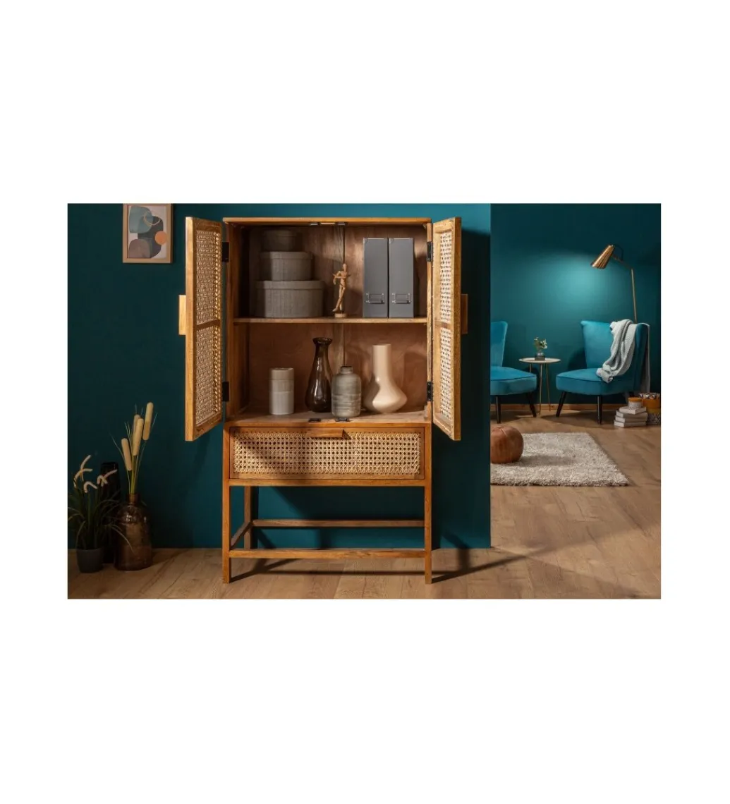 Invicta Interior Komoda Bamboo Lounge 140 cm drewno mango