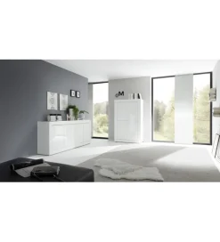 MCA Linia Włoska Komoda BASIC 207 cm biała