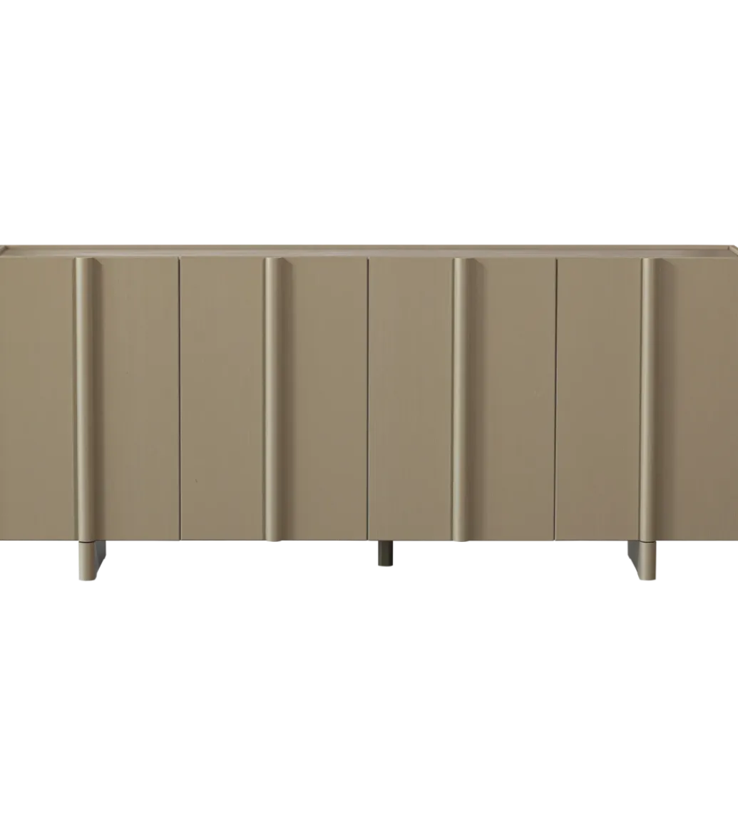 WOOOD Komoda BASU 200 cm drewno sosny piaskowa