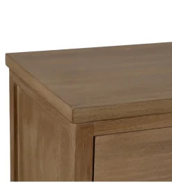 Zona-Design Komoda BATARU 90 cm drewno paulowni naturalna