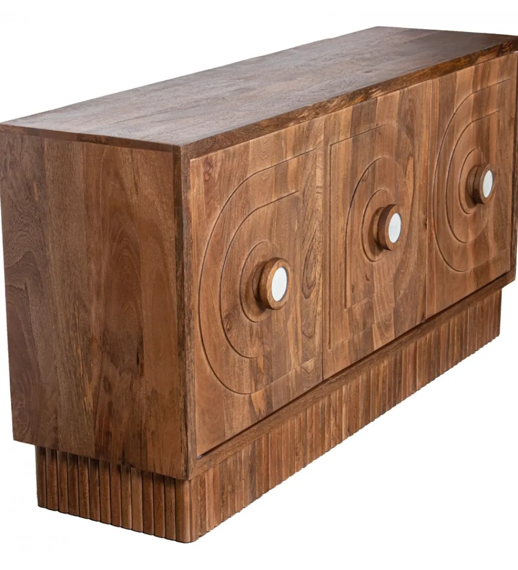 Exclusivas Komoda BERCA 150 cm drewno mango