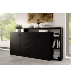 Helvetia Komoda Bota 180 cm czarna